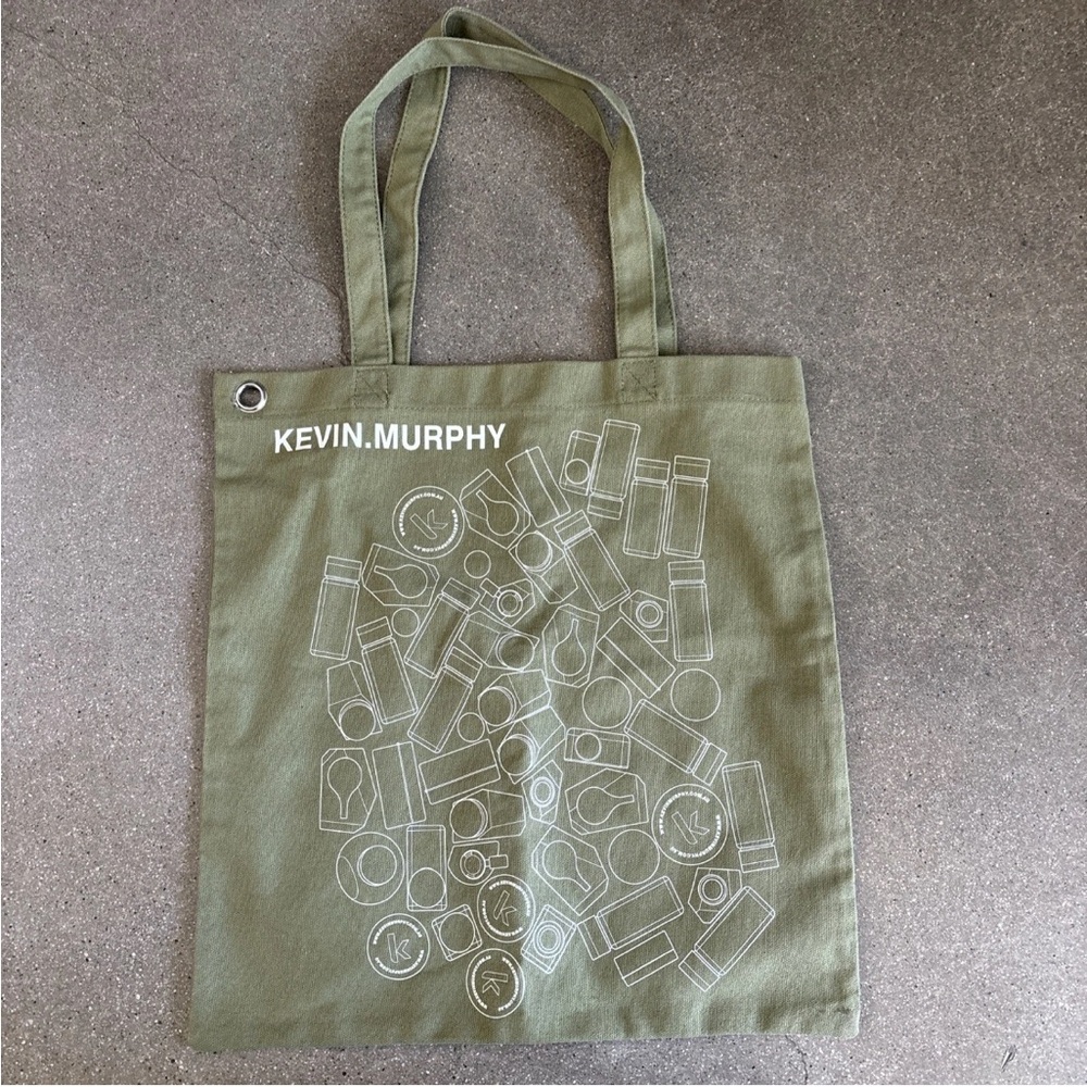 KEVIN.MURPHY Green Graphic Tote